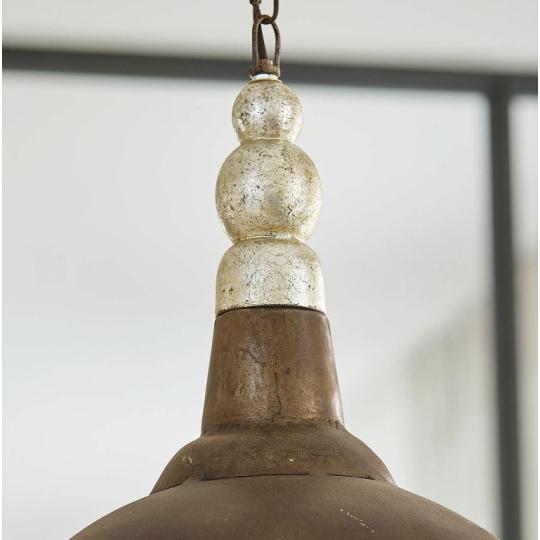 loft fuggesztek lampa bronz rez mediterran ezust paraszthaz videki ebedlo konyha vilagitas ezust kezzel keszult handmade.jpg